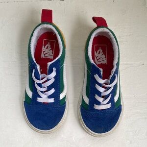Multicolor toddler vans